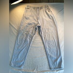 Y2K Vintage Lee Ladies Mom Blue Jeans sz 22W